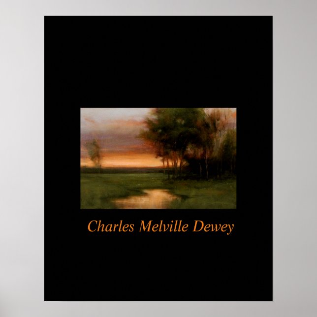 Beautiful Painting by American Tonalist Artist Poster (Front)