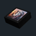 Beautiful Pair of Horses Forever Anniversary Gift Box<br><div class="desc">Two beautiful horses and the text,  "On our way to forever" grace the front of this beautiful anniversary design.</div>