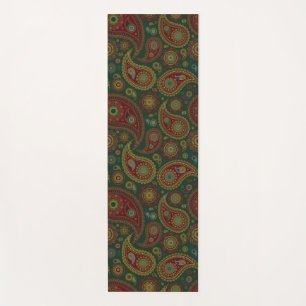 Beautiful Paisley Design Yoga Mat