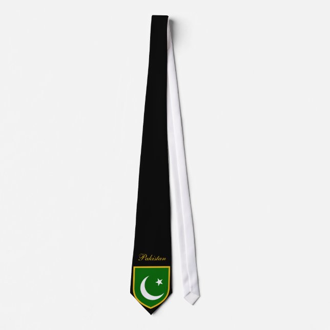 Beautiful Pakistan Flag Tie (Front)