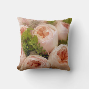 Beautiful Pale Pink Roses Cushion