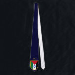 Beautiful Palestine & Israel Flag Tie<br><div class="desc">Israel & Palestine Flag Tie. *You can customise colour and text. PEACE</div>