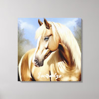 Beautiful Palomino Horse 