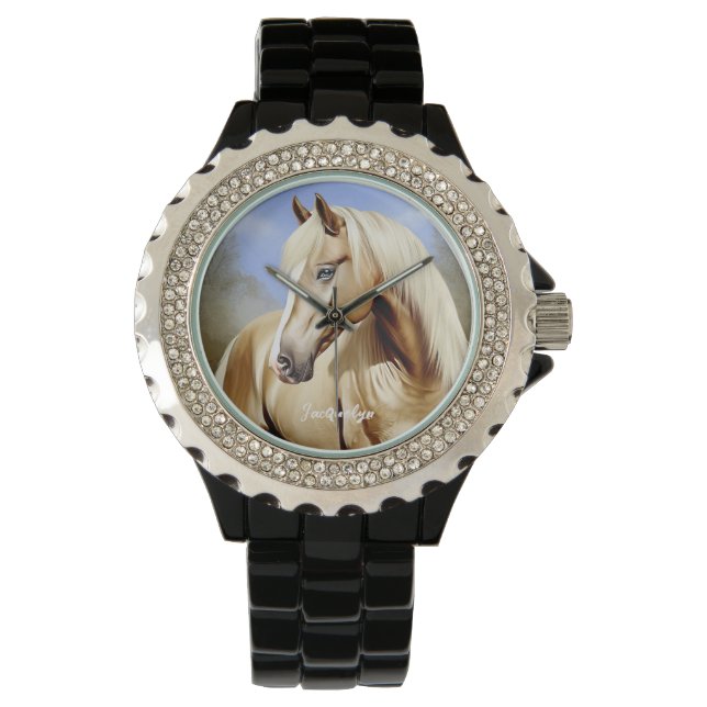 Beautiful Palomino Horse  Watch (Front)
