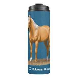Beautiful Palomino Quarter Horse Stallion Thermal Tumbler