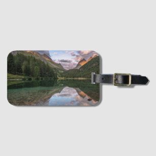 Beautiful Palpuogna Lake Swiss Alps Luggage Tag