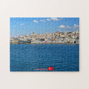 Beautiful panorama of Istanbul travel Jigsaw Puzzle