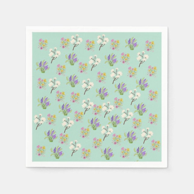 Beautiful paper napkins (Front)