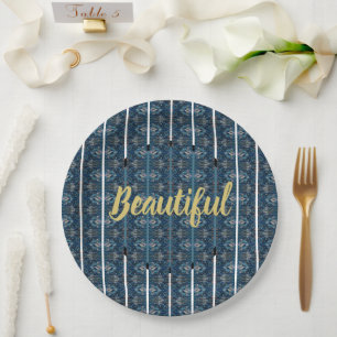 Beautiful Paper Plates by Poet Adiela Akoo