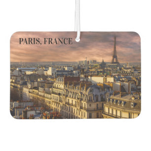 Beautiful Paris France Skyline Eiffel Tower Photo Car Air Freshener