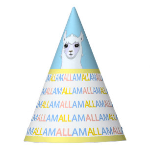 Beautiful Party Llama Hat