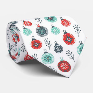 Beautiful Pastel Christmas Hanging Balls and Pine Tie