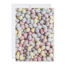 Beautiful Pastel Easter Eggs Candies of all Colour