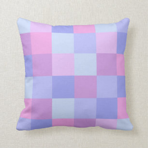 Beautiful Pastel Shades - Plaids Cushion