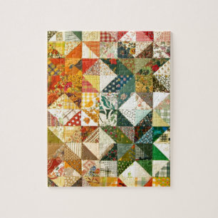 Beautiful Patchwork Jigsaw Puzzle