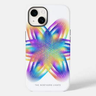 Beautiful pattern of titanium colours - Case-Mate iPhone 14 case