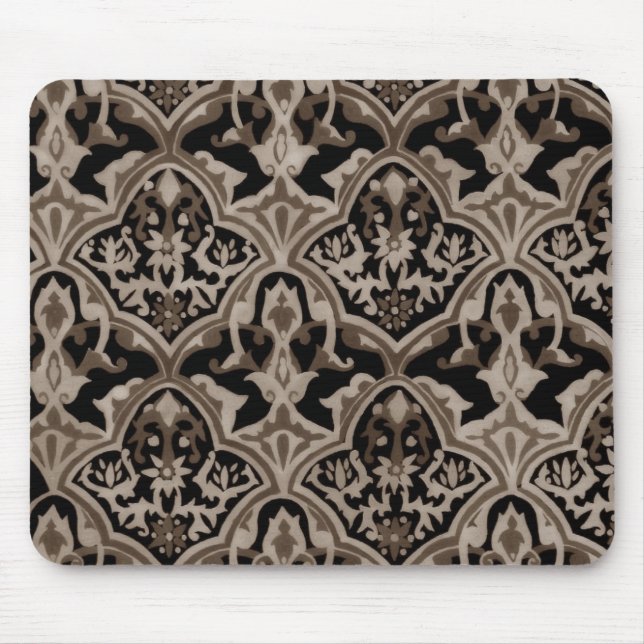 Beautiful pattern Sepia Mouse Mat (Front)