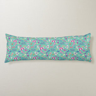 Beautiful Pattern With Summer Elements Body Cushion