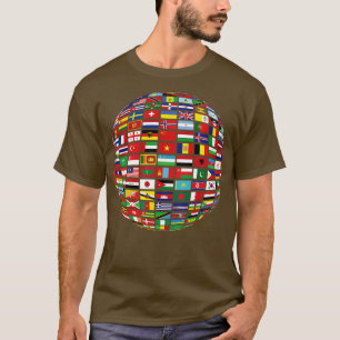 Beautiful PEACE all world s against racism 3 T-Shirt
