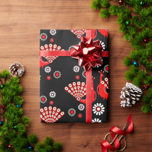Beautiful Peacock Art Wrapping Paper