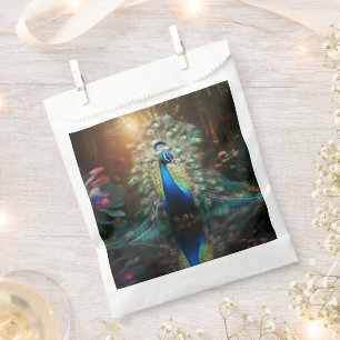 Beautiful Peacock  Favour Bags