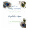 Beautiful Peacock Feathers, Custom Wedding Welcome