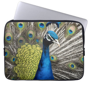 Beautiful Peacock Laptop Sleeve