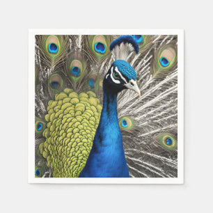 Beautiful Peacock Napkin