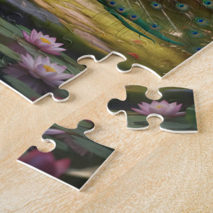 Beautiful Peacock pazzle Jigsaw Puzzle
