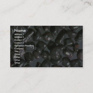 Beautiful Pebbles from Onouli, Puu Olai, Maui magn Business Card