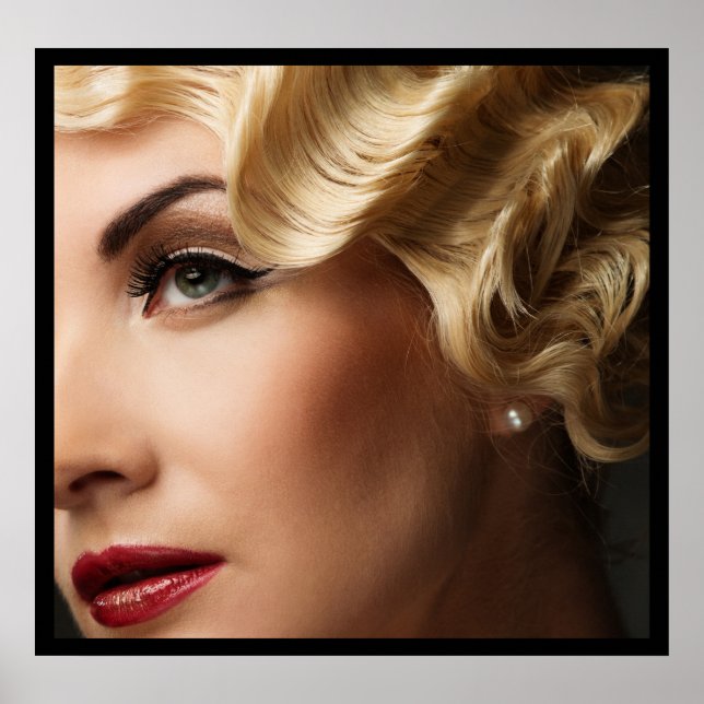 Beautiful People Retro Photography Art Series Poster (Front)