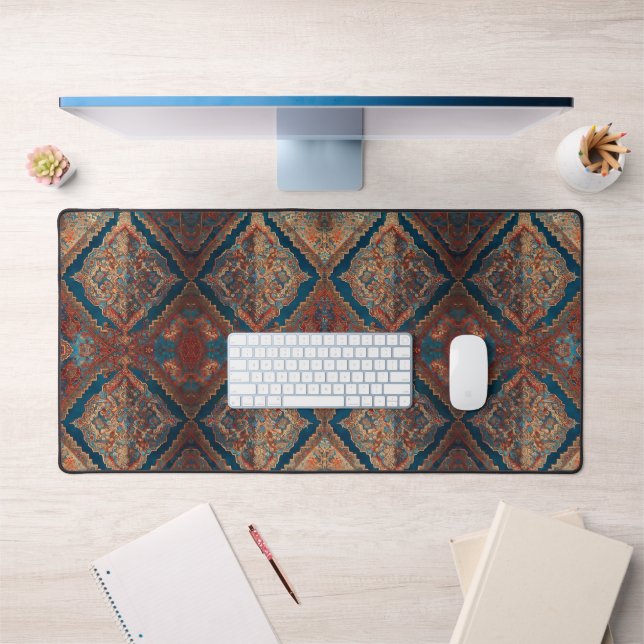 Beautiful Persian Old Pattern Modern Collection Desk Mat (Office 1)