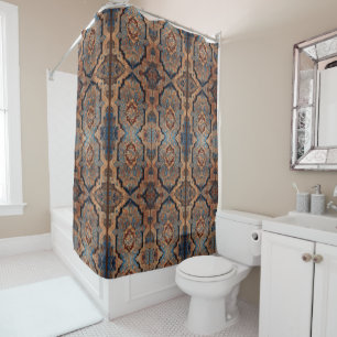 Beautiful Persian Old Pattern Popular Collection Shower Curtain
