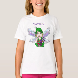 Beautiful Personalised Fairy T-Shirt