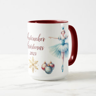Beautiful Personalised Nutcracker Sublimation Mug
