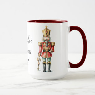 Beautiful Personalised Nutcracker Sublimation Mug