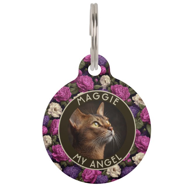 Beautiful Pet Themed Gift Hydrangeas Tag (Front)