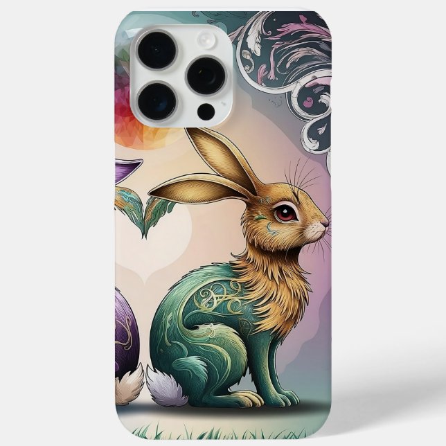 Beautiful phone cover, Rabbit iphone 15 Pro Max, Case-Mate iPhone Case (Back)