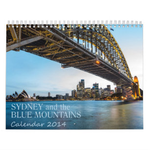Beautiful Photo Calendar Sydney and Blue Mountains