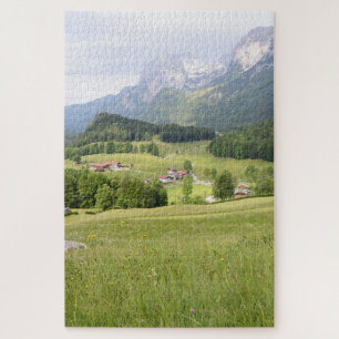 Beautiful photograph in the Swiss Alps Jigsaw Puzzle