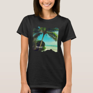 Beautiful photography of Key West Florida blue sky T-Shirt