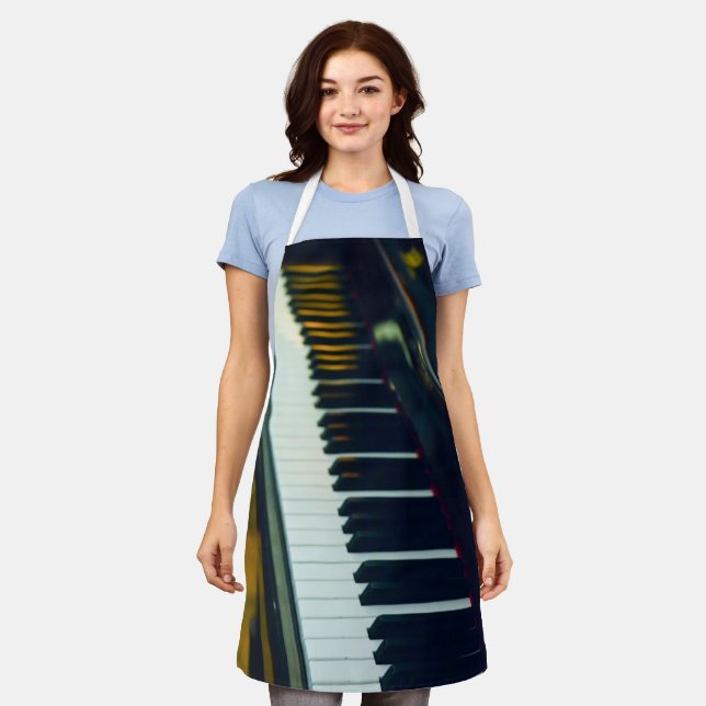 Beautiful Piano Apron (Worn)