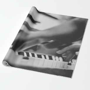 Beautiful Piano Artwork Wrapping Paper