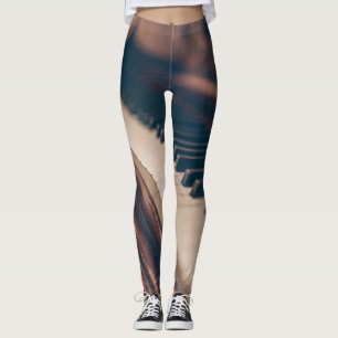 Beautiful Piano Design Leggings