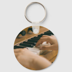 Beautiful Piano Key Ring