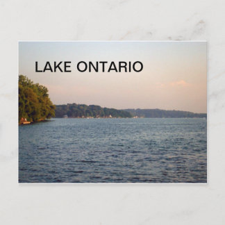 Beautiful picture of Lake Ontario Postcard