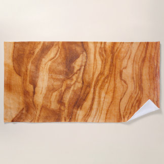 Beautiful piece of wood beach towel