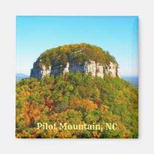 Beautiful Pilot Mountain State Park NC Magnet