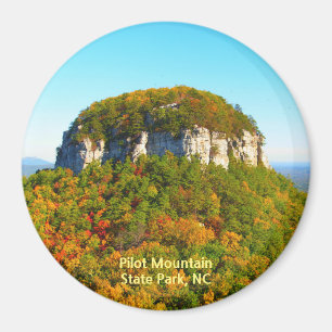 Beautiful Pilot Mountain State Park NC Magnet