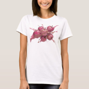 Beautiful Pink Abstract Apple Designer Graphic T-Shirt